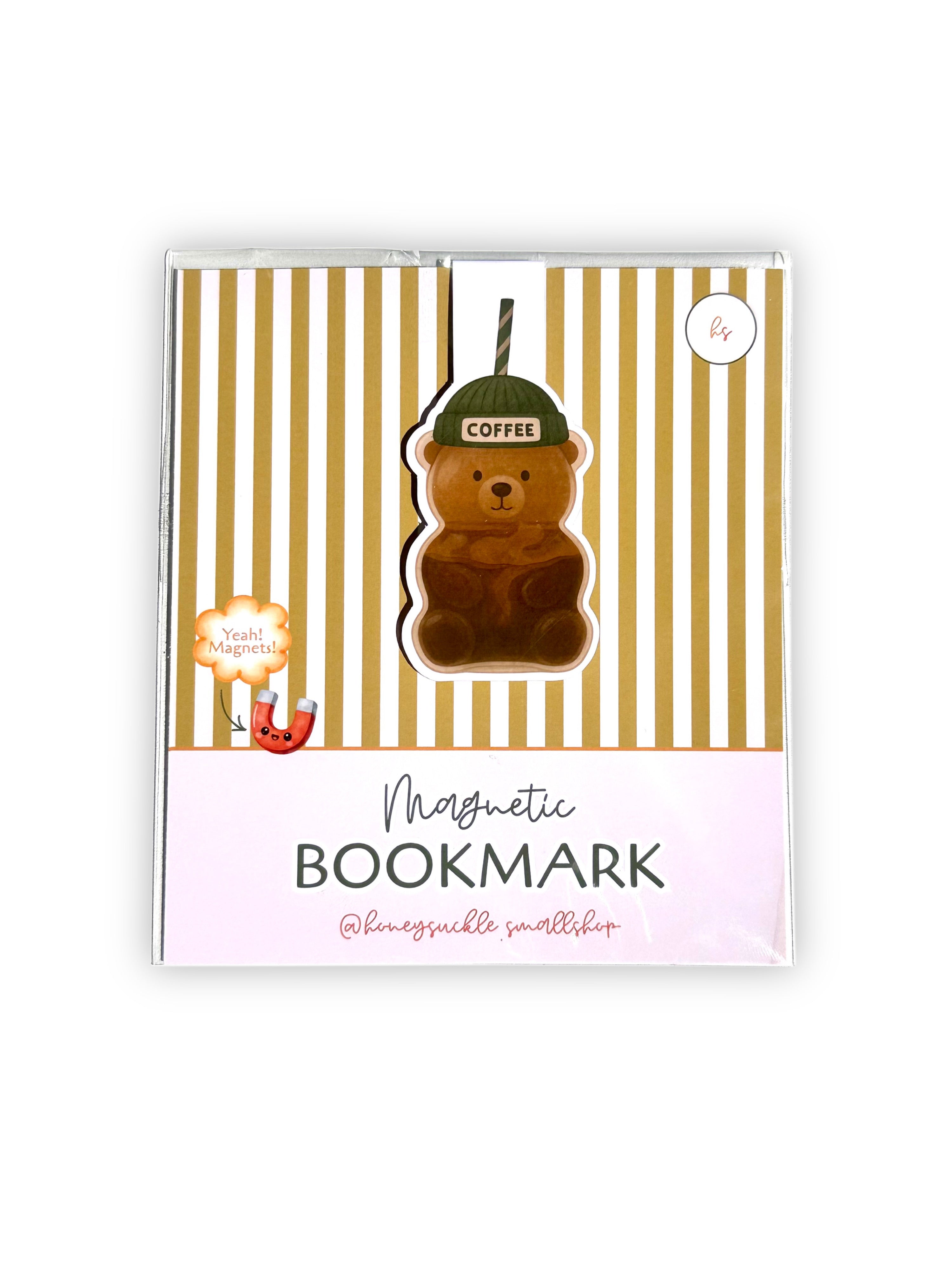 Bear Cup - Magnetic Bookmark