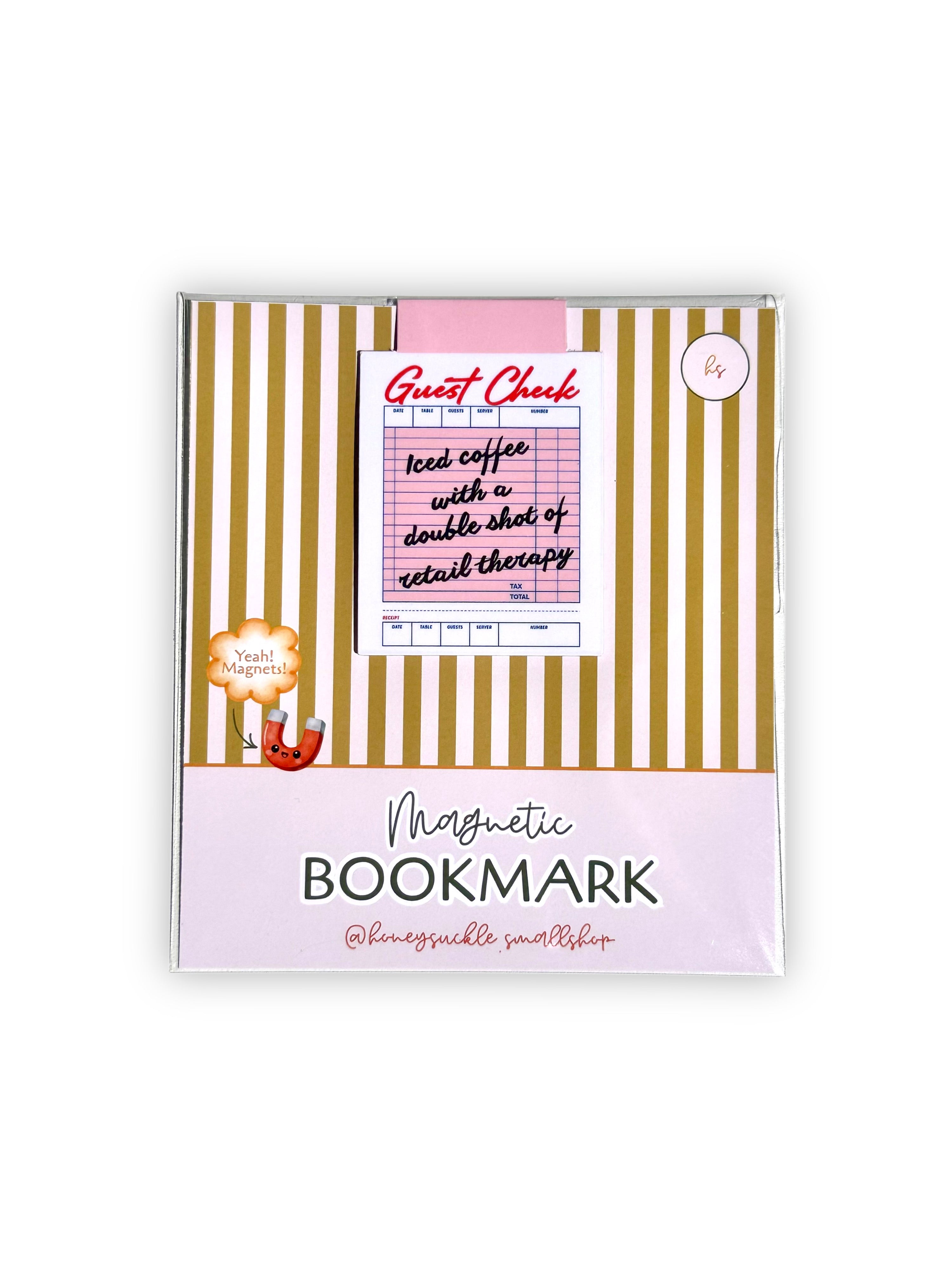 Guest Check - Magnetic Bookmark