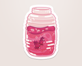 Hibiscus Agua Fresca - Vinyl Sticker