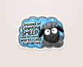 Counting Sheep - Vinyl Sticker