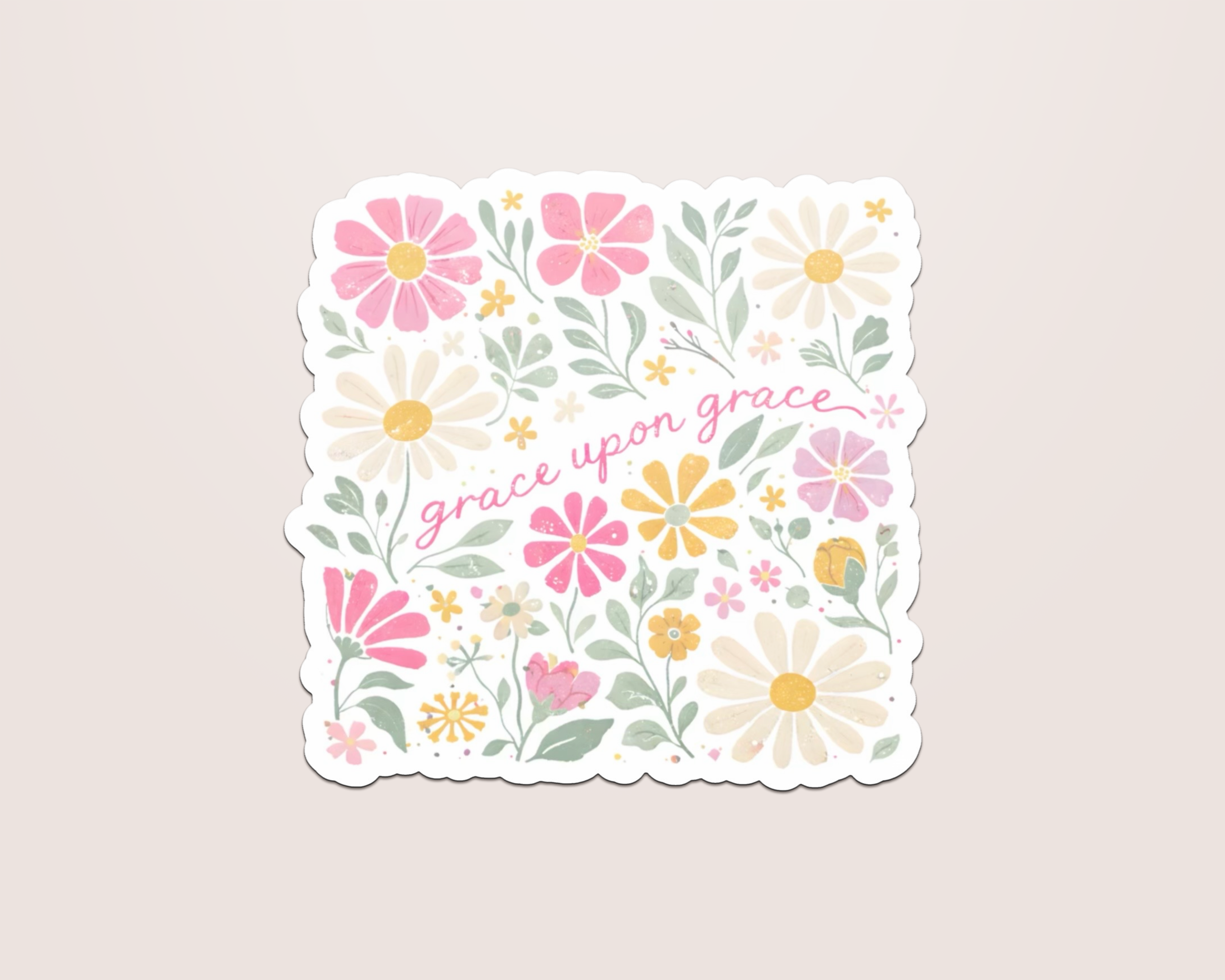Grace Upon Grace - Vinyl Sticker