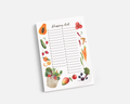 Market Day Shopping List - (5"x7") Notepad