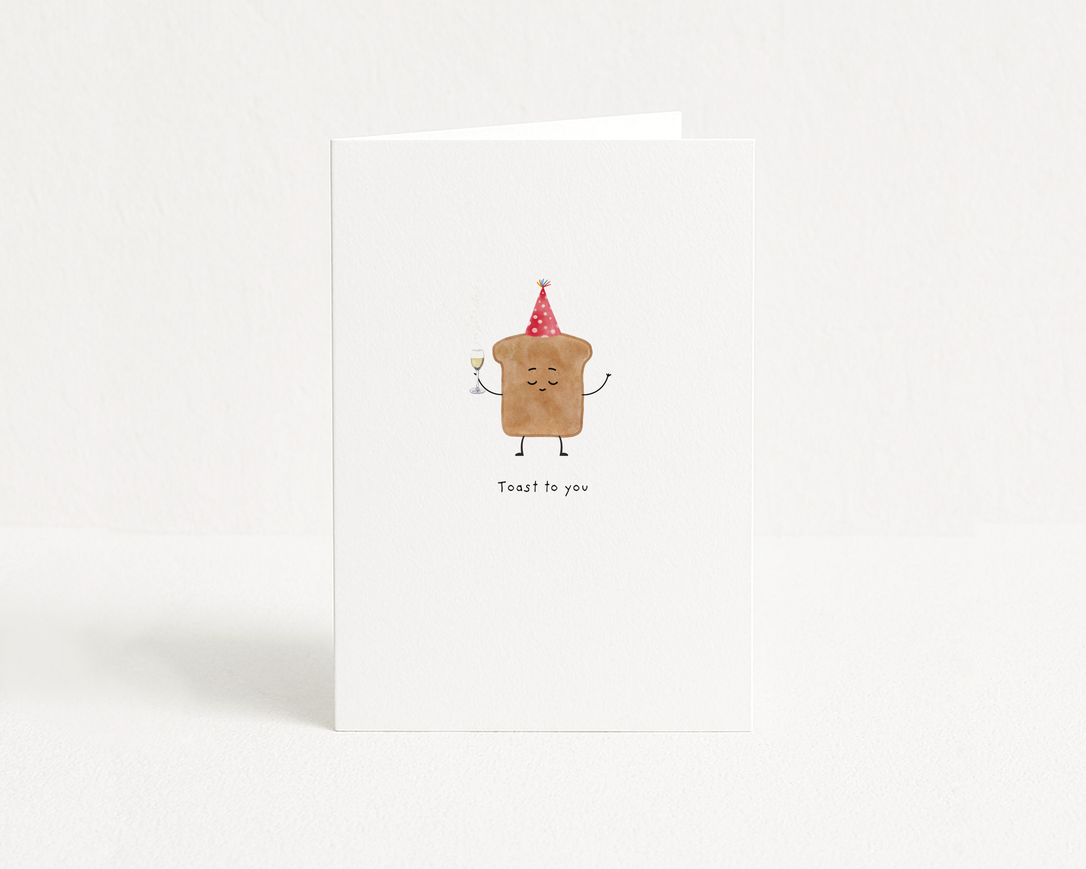 Toast to You - Greeting Card