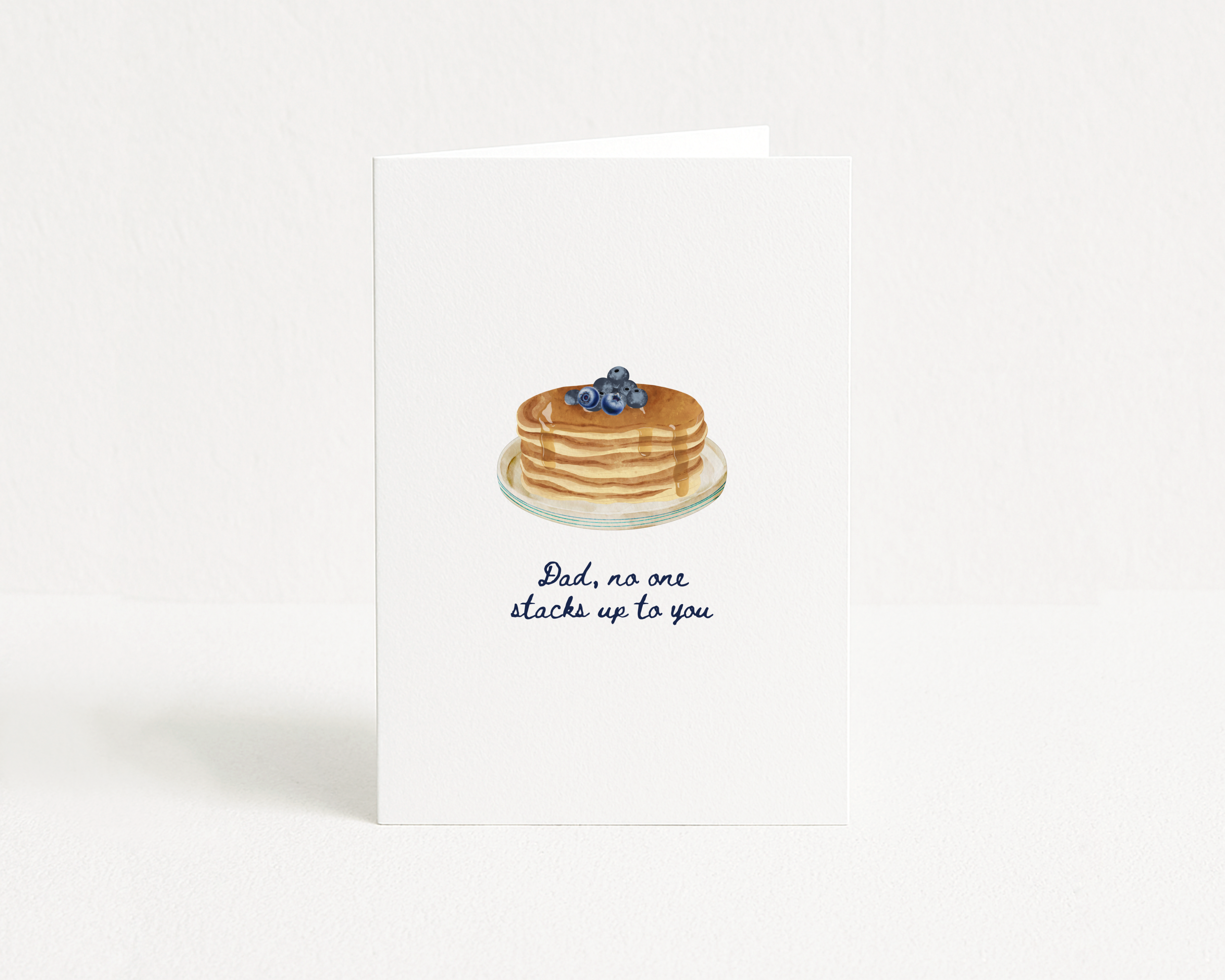Stacked Pancakes - Greeting Card
