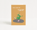 Silly Frog - Greeting Card