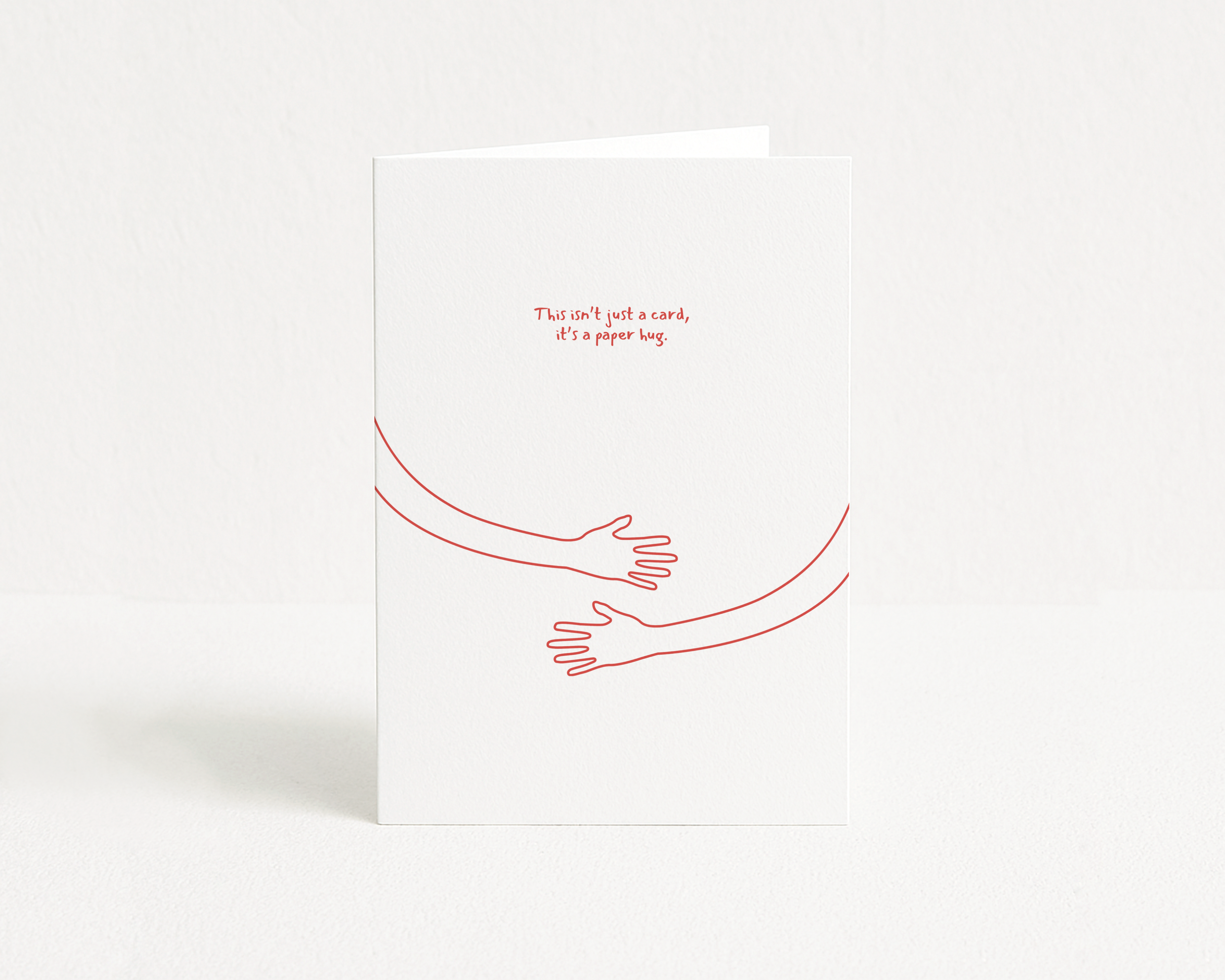 Paper Hug - Greeting Card