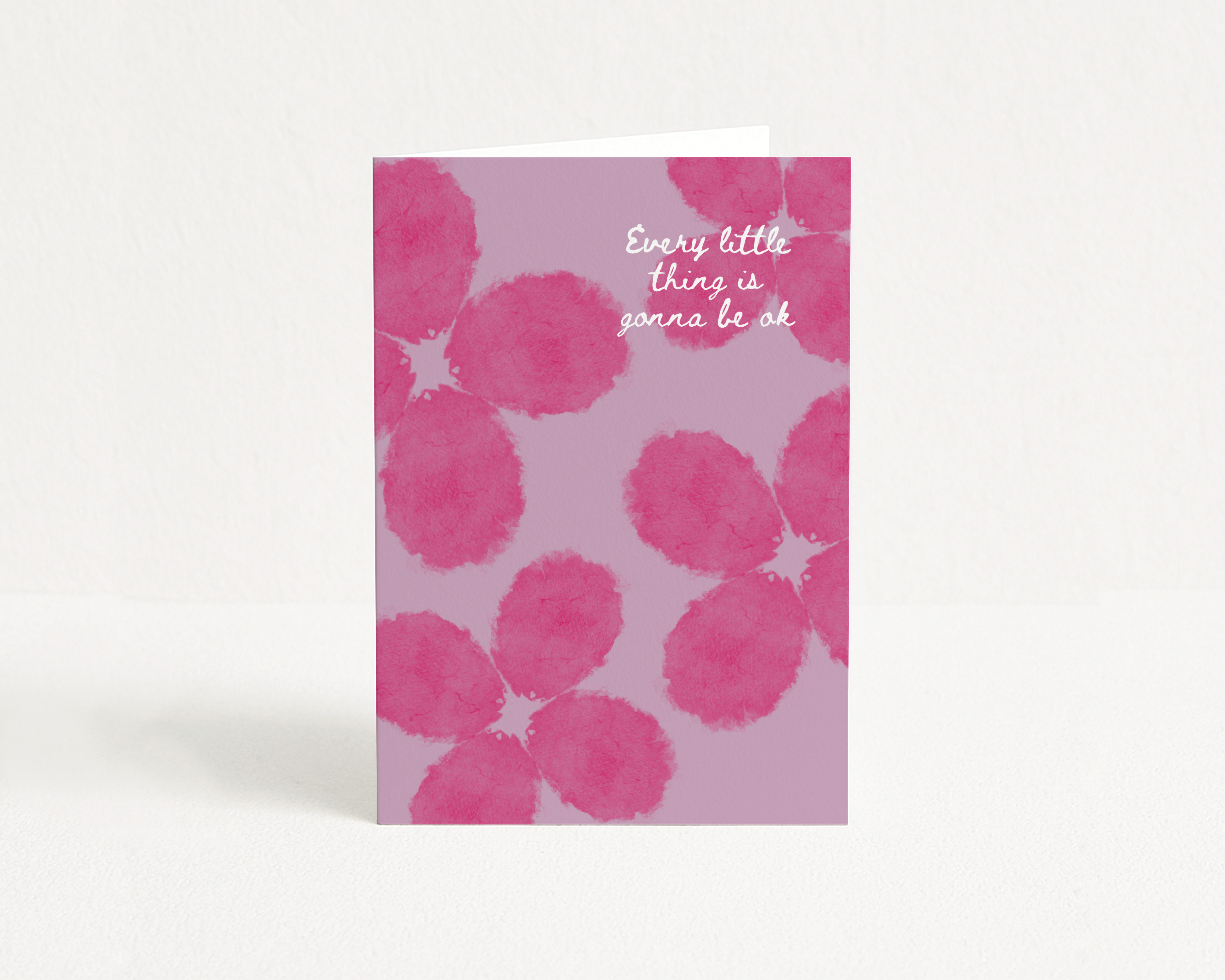 Floral Every Little Thing - Greeting Card