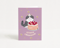 Kitty Birthday - Greeting Card