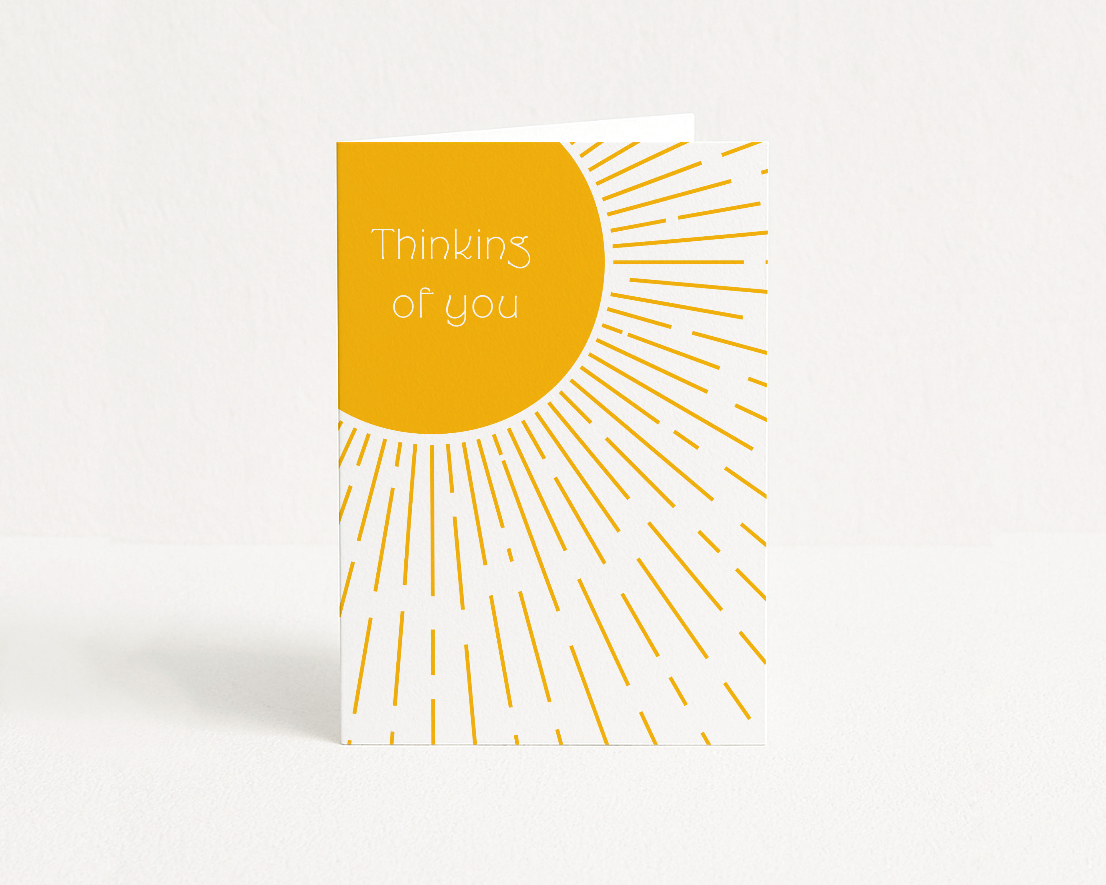 Sunny Thinking of You - Greeting Card
