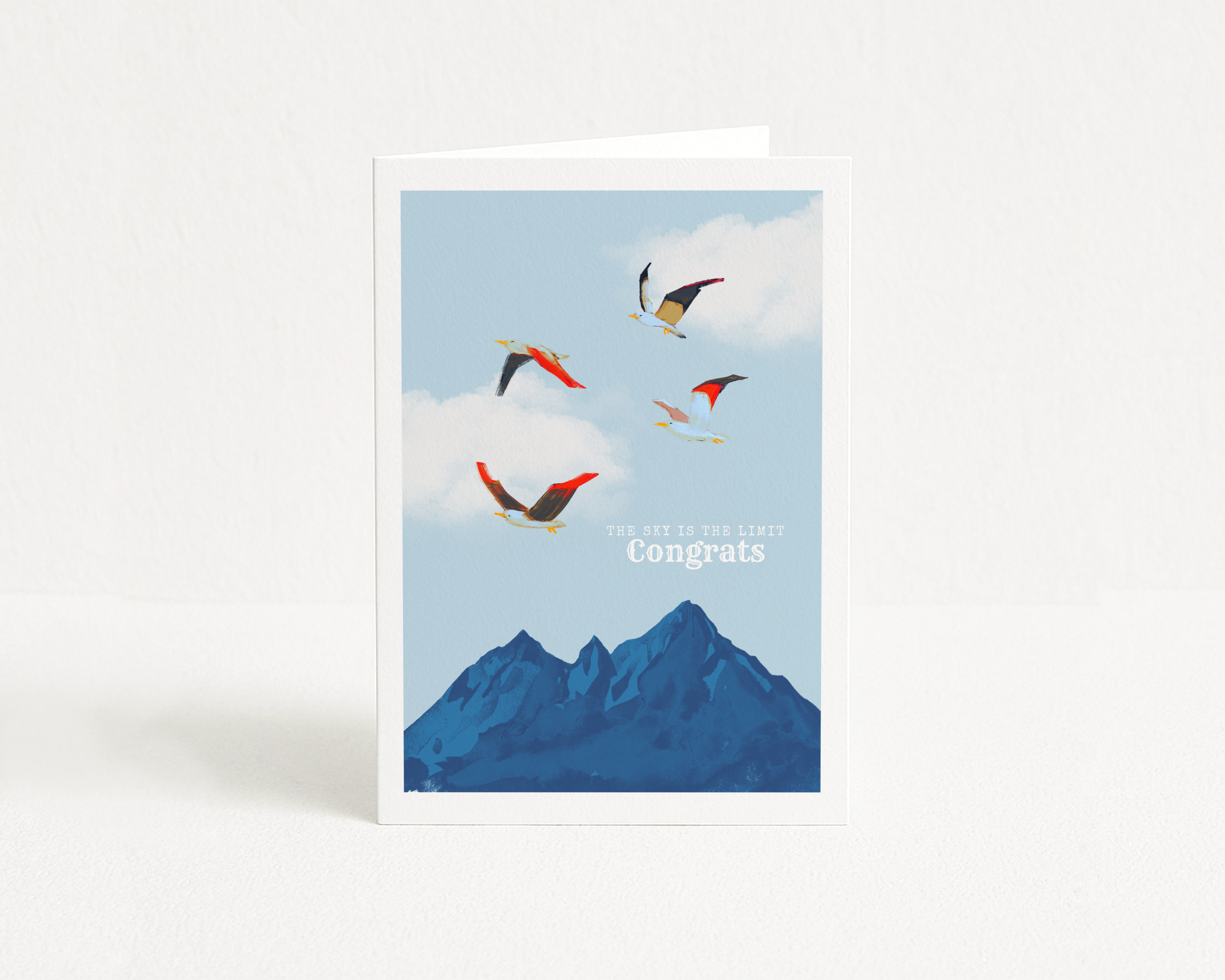 The Sky is the Limit - Greeting Card