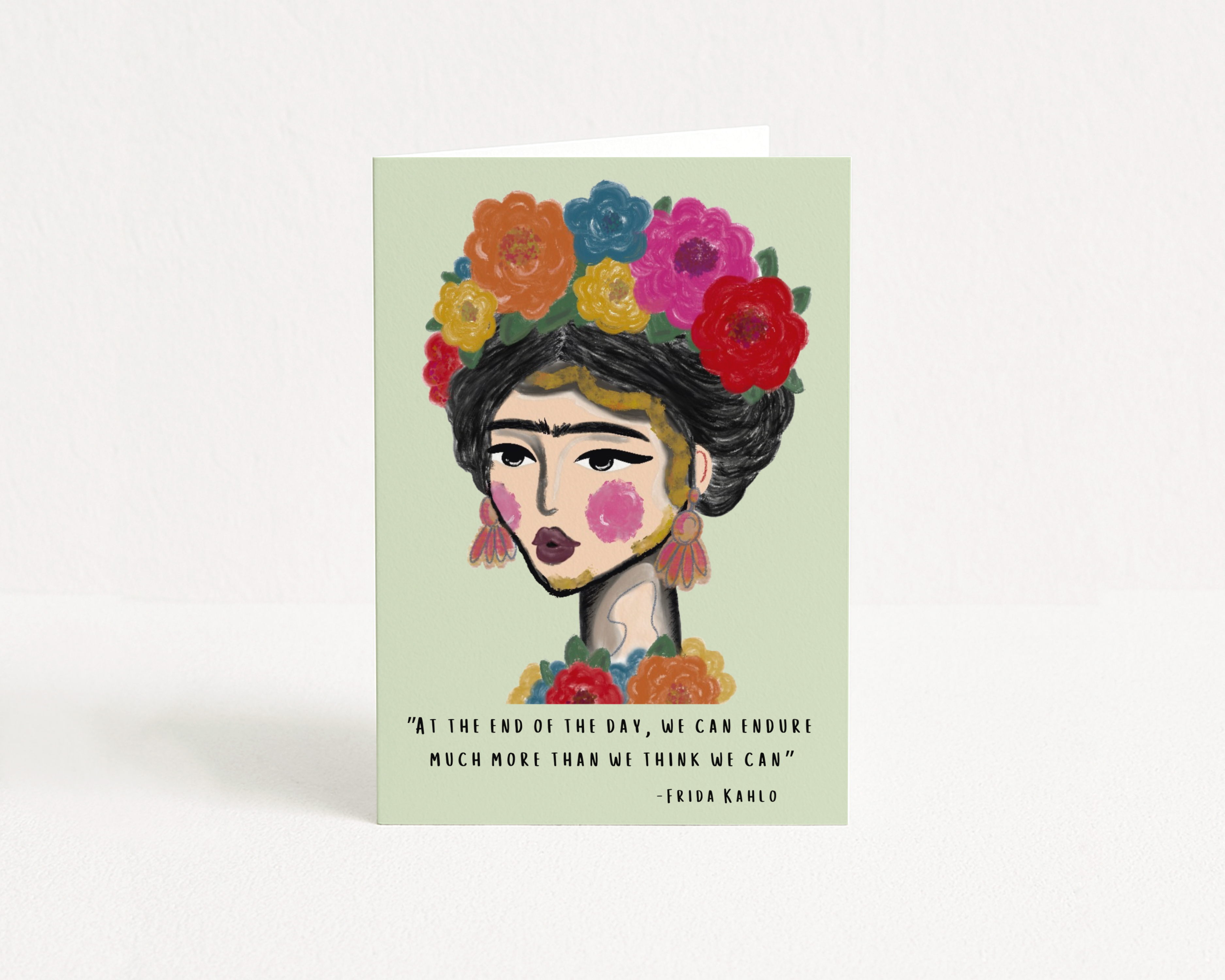 Frida Kahlo - Greeting Card