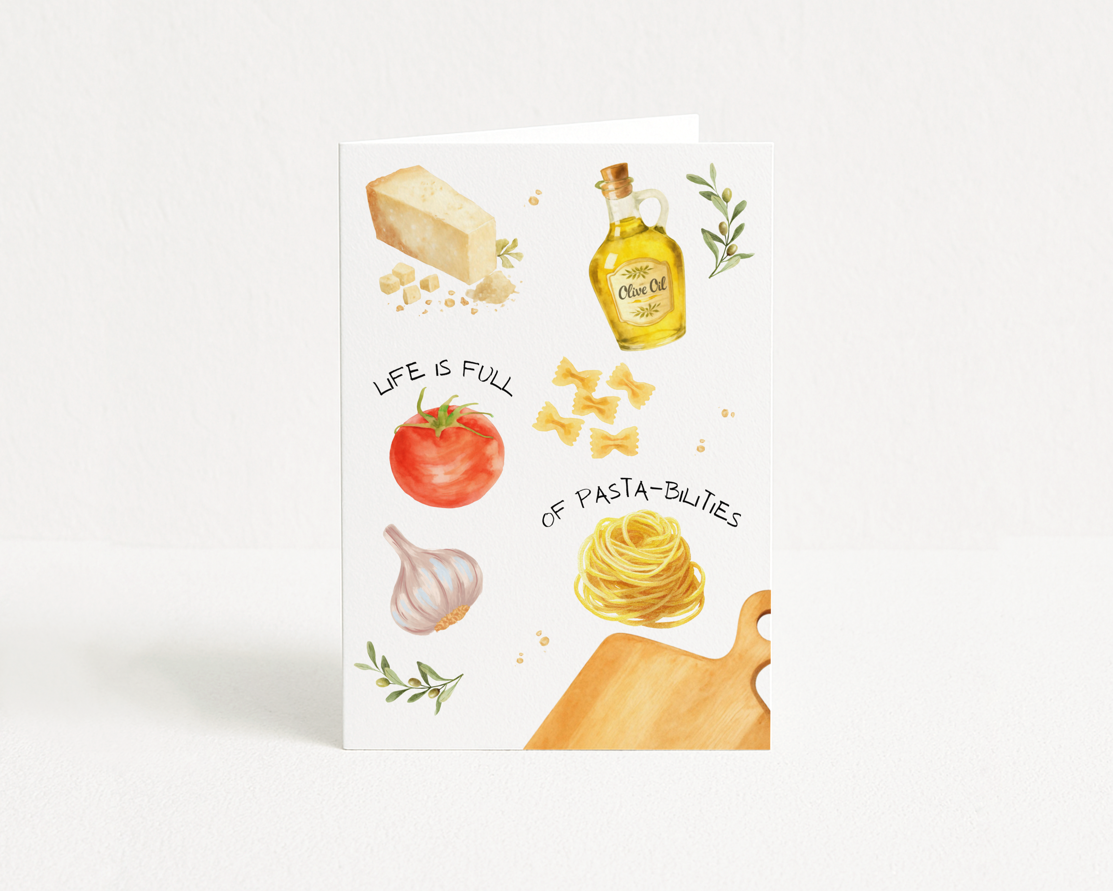 Pasta Bilities - Greeting Card