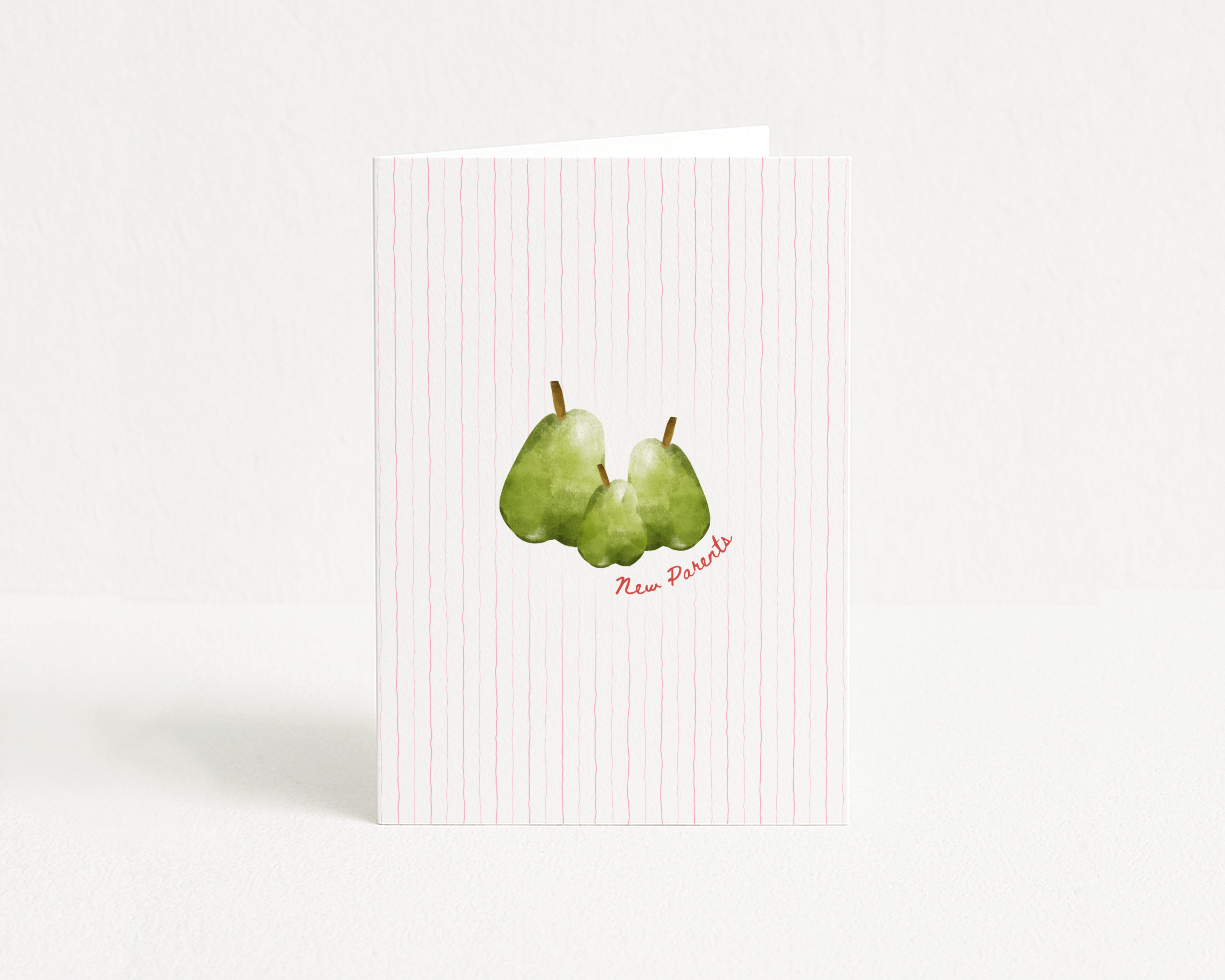 New Pearents - Greeting Card