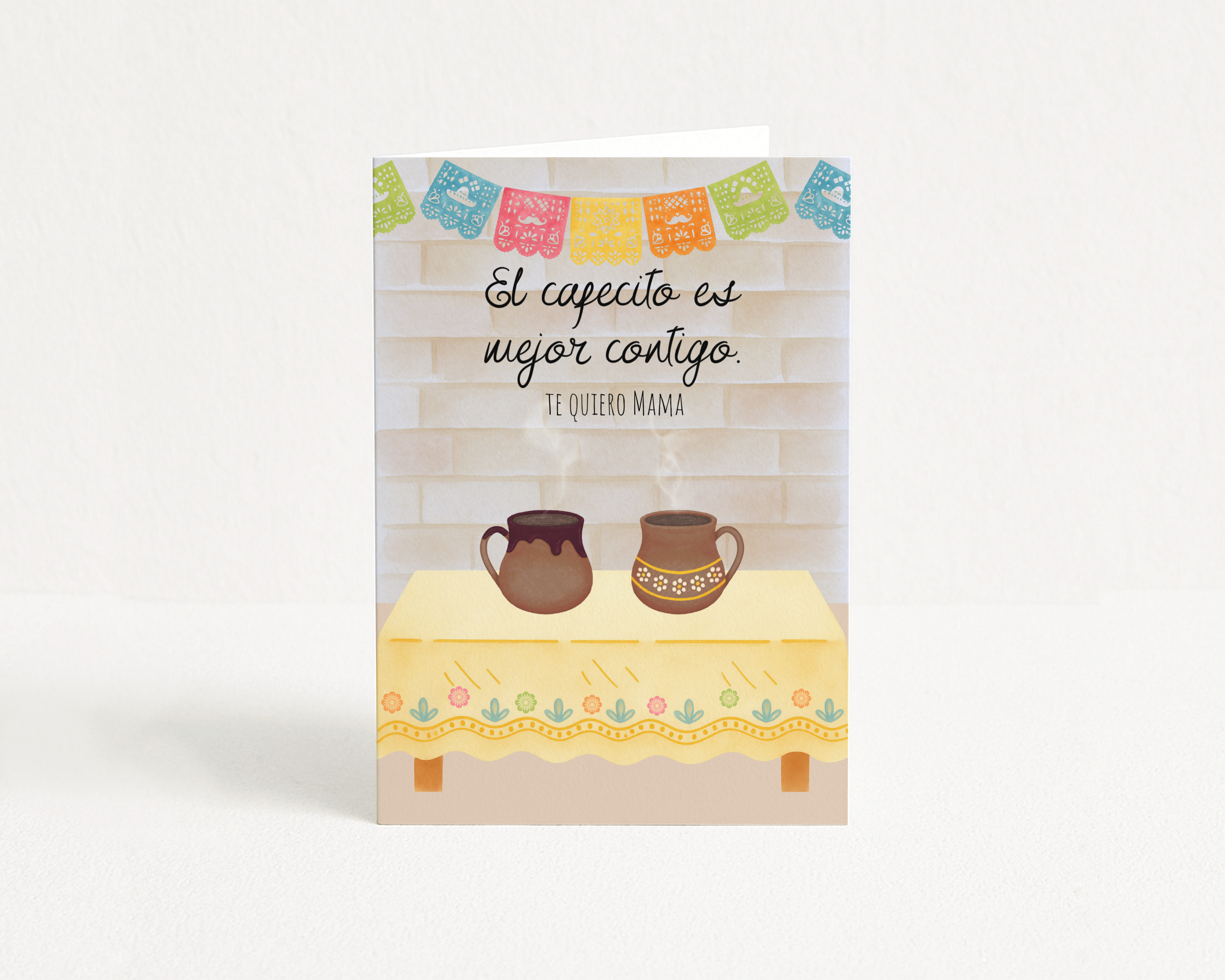 El Cafecito - Greeting Card