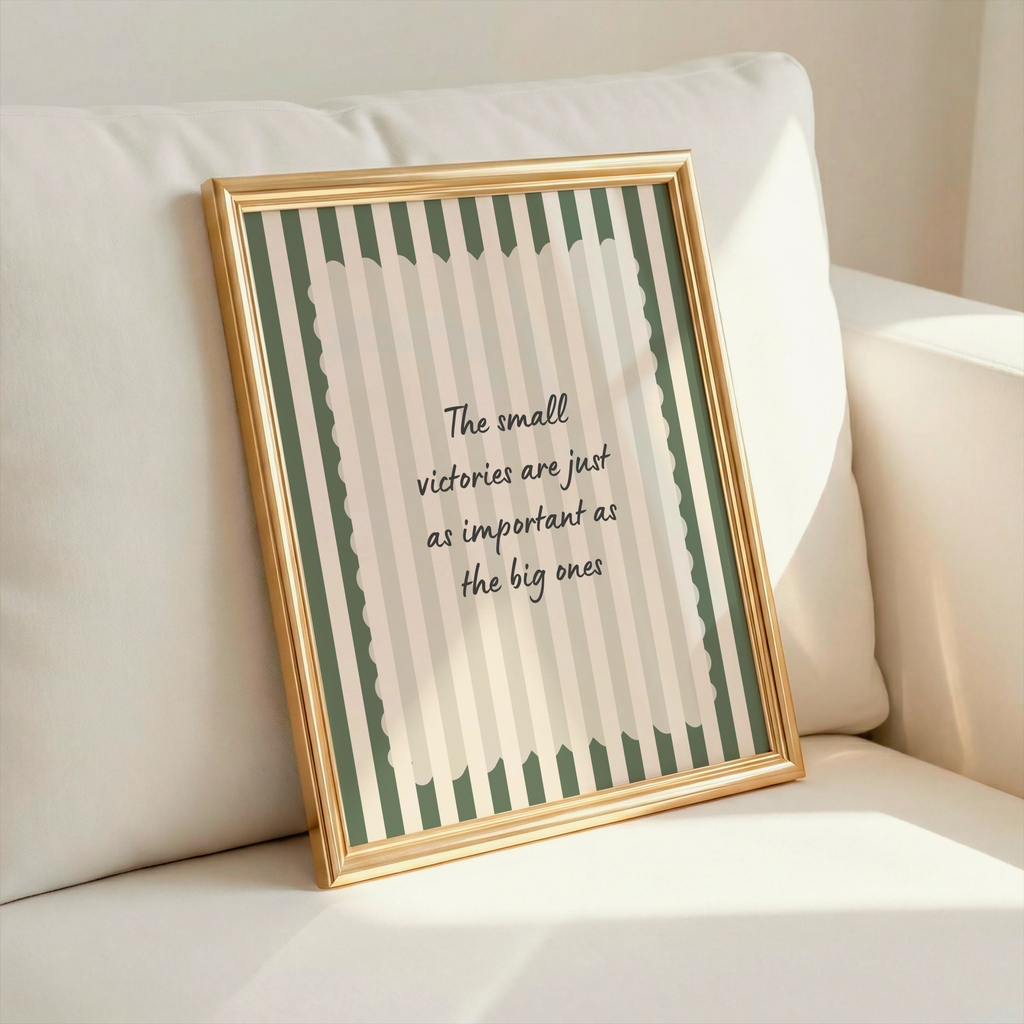 Big and Small Victories - Art Print