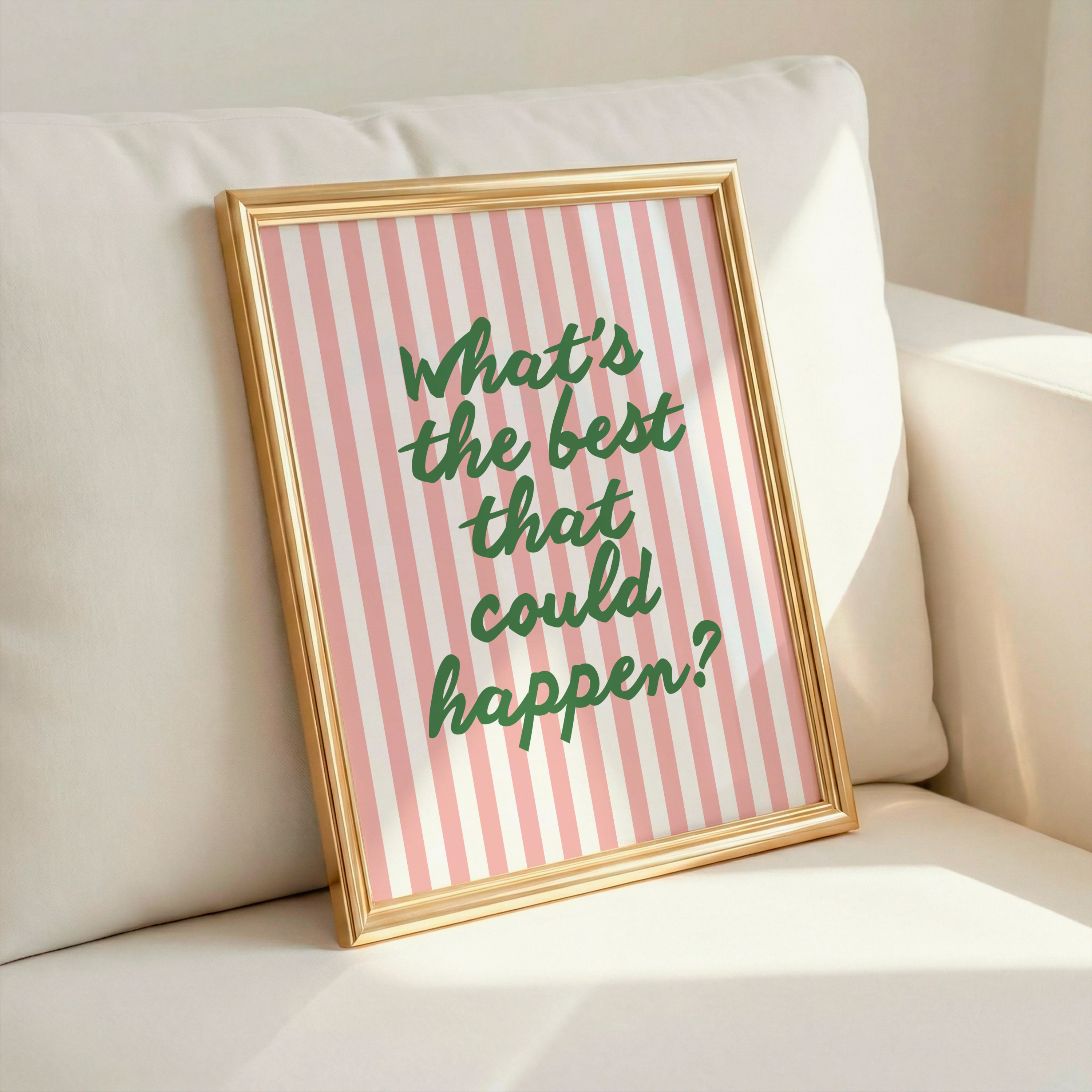 What's The Best That Could Happen - Art Work